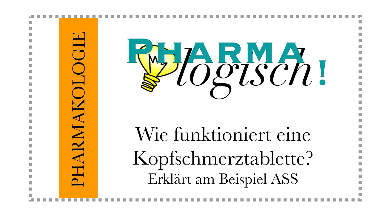 Wie funktioniert eine Kopfschmerztablette?