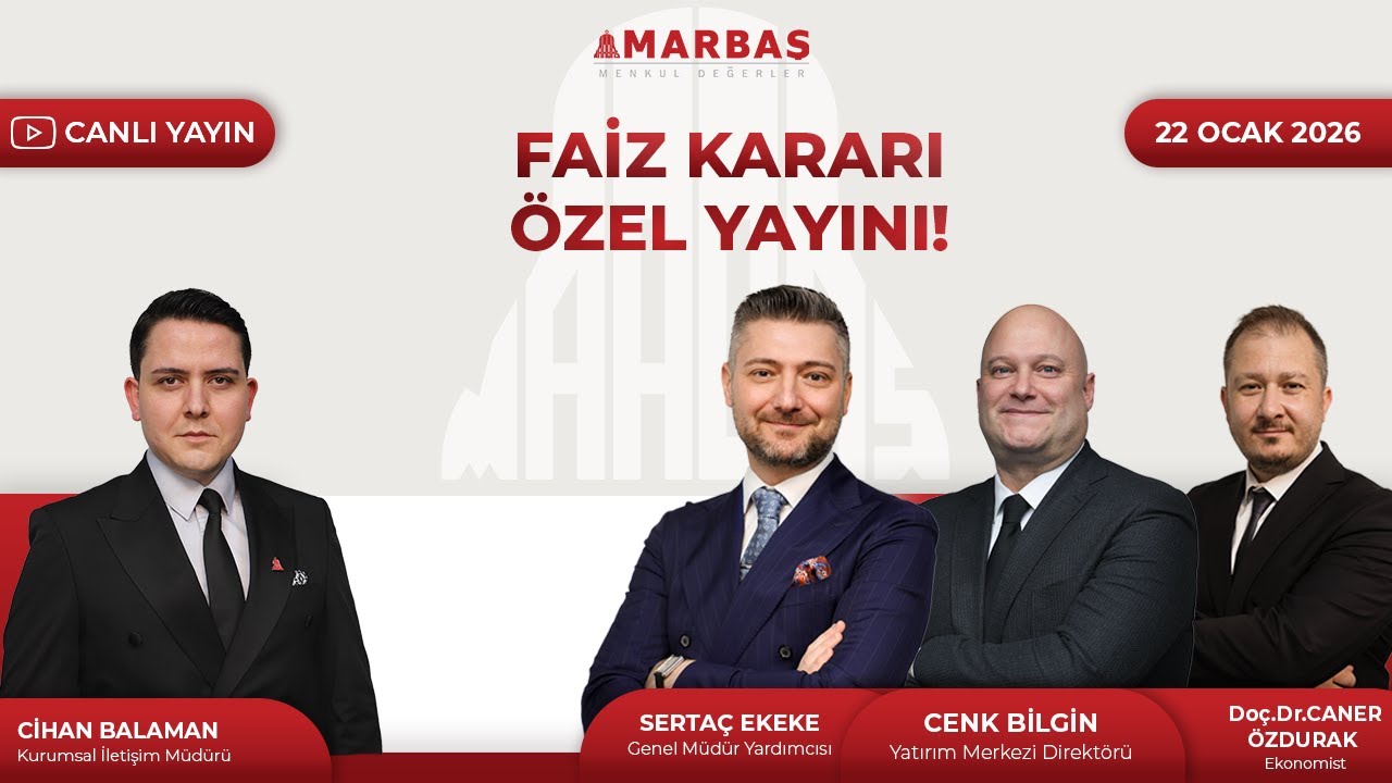 FAİZ KARARI AÇIKLANIYOR!