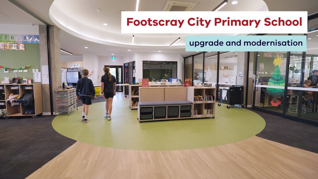 Footscray City Primary School upgrade | Completed project tour