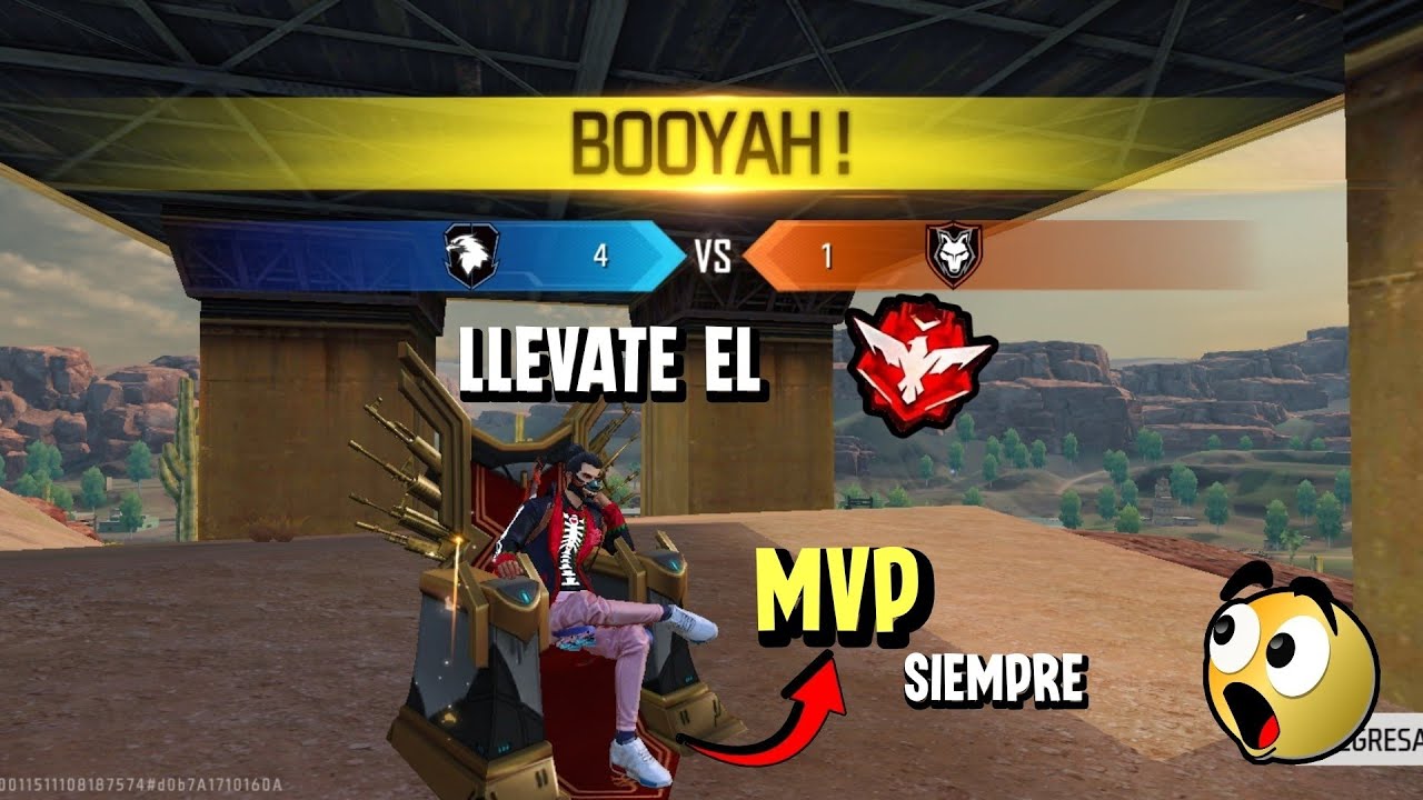 ✅️LLEVATE SIEMPRE EL MVP EN FREE FIRE, DUELO DE ESCUADRAS