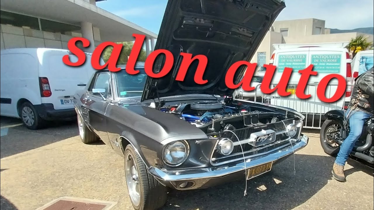SALON AUTOMOBILE DE BORGO ! corvette , mustang , excalibur
