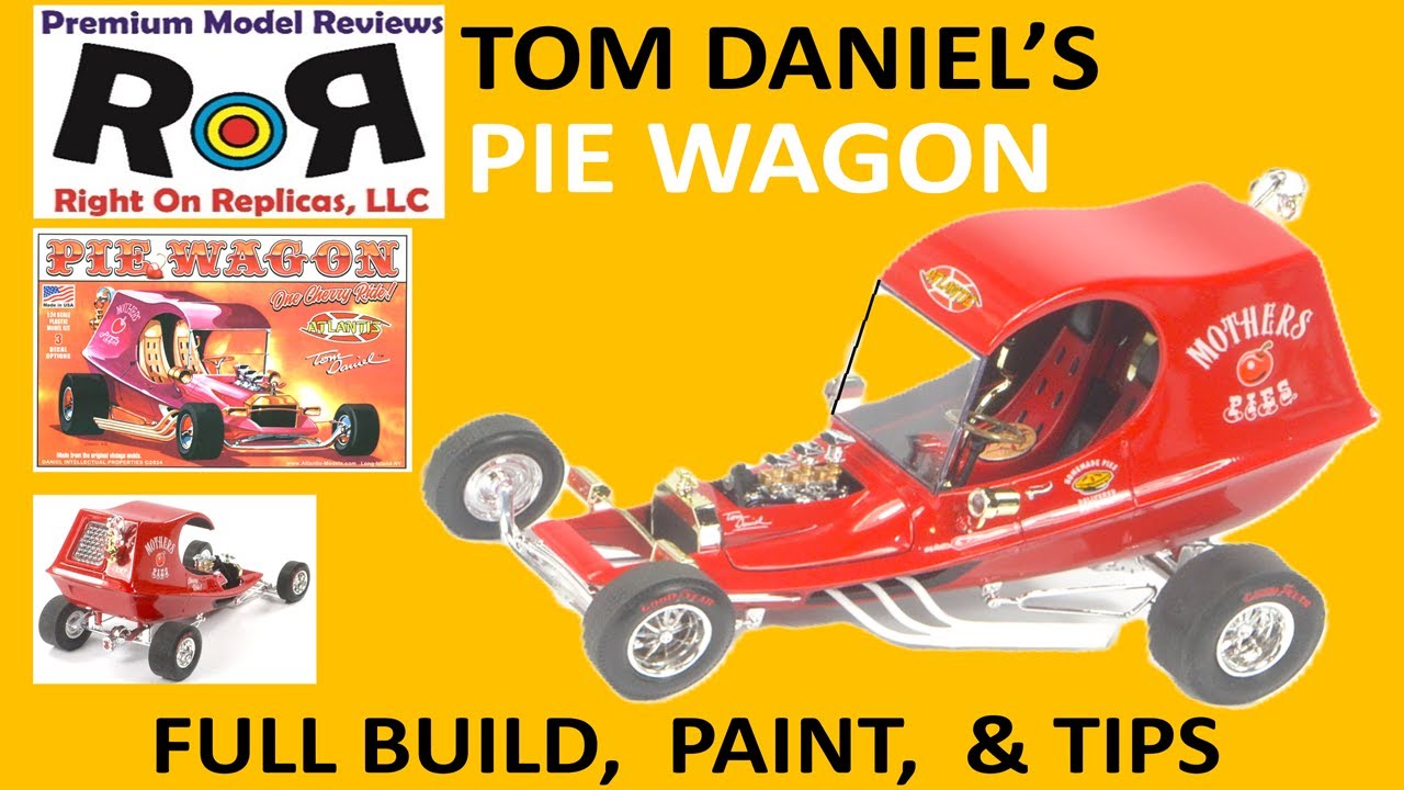 Pie Wagon Custom Show Rod by Tom Daniel 1:24 scale Atlantis M6738 -Full Build and Review