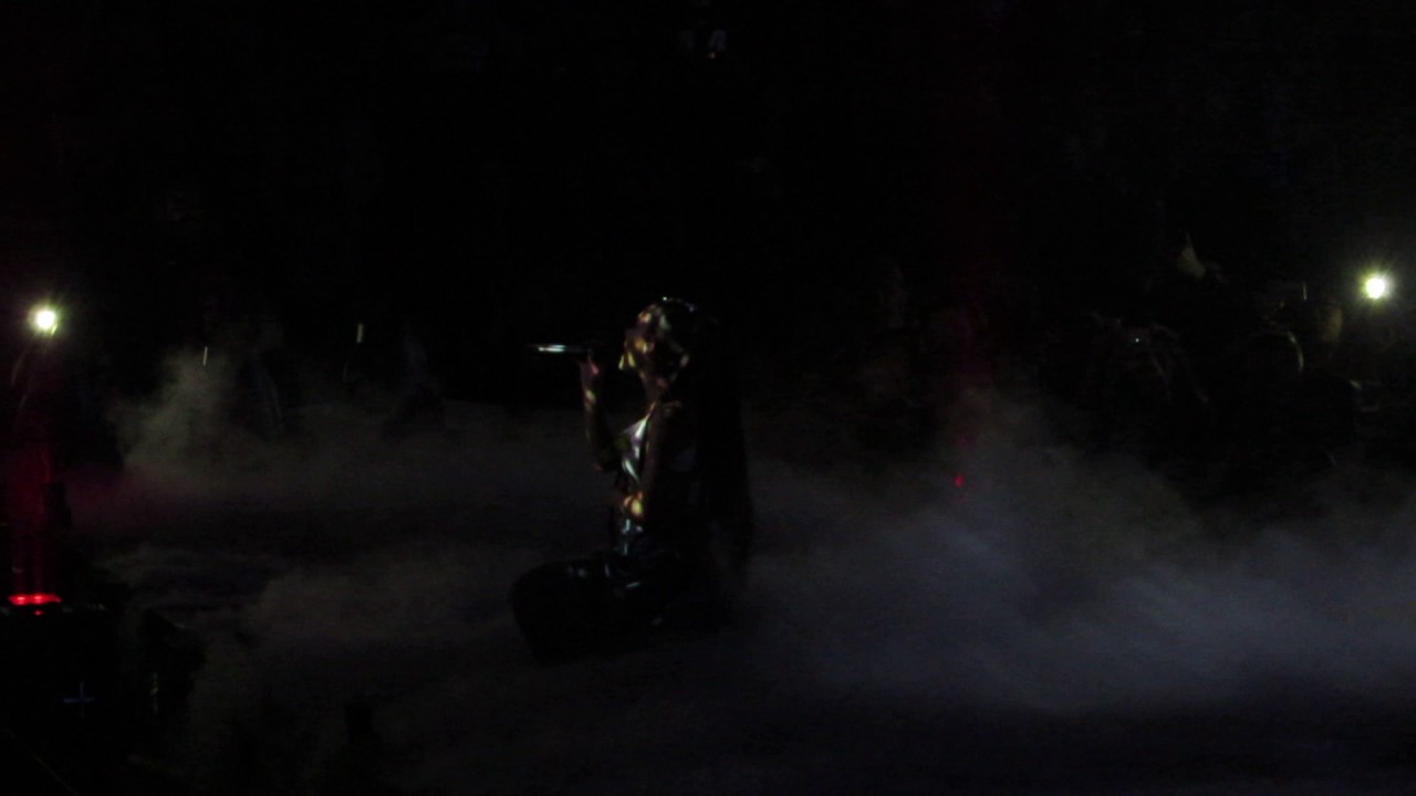 Guy walks on stage during Moonlight- Dangerous Woman Tour Philly (3/1/17)