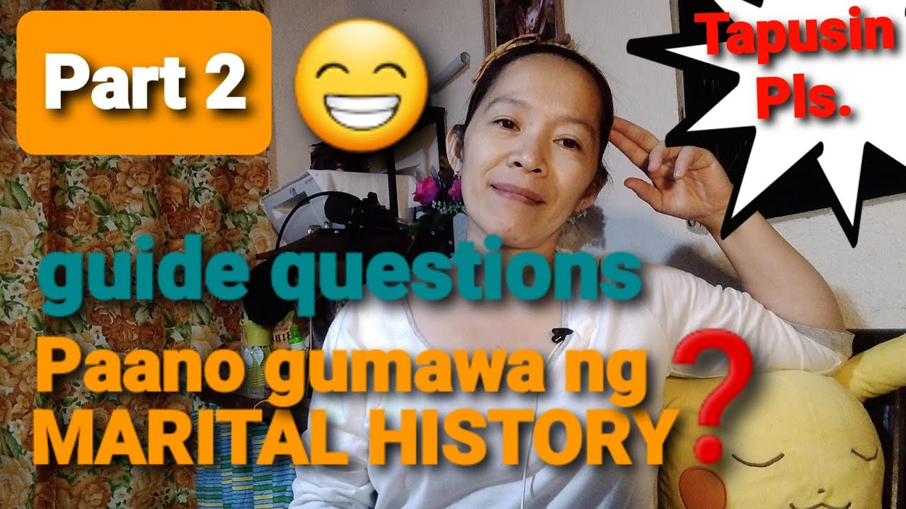 HOW TO WRITE MARITAL HISTORY-part-2/ #annulmentinthephilippines #maritalhistory #annulment