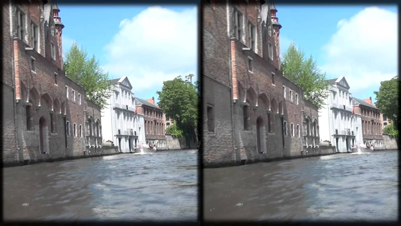 Bruges in HD 3D side by side format for Google Cardboard