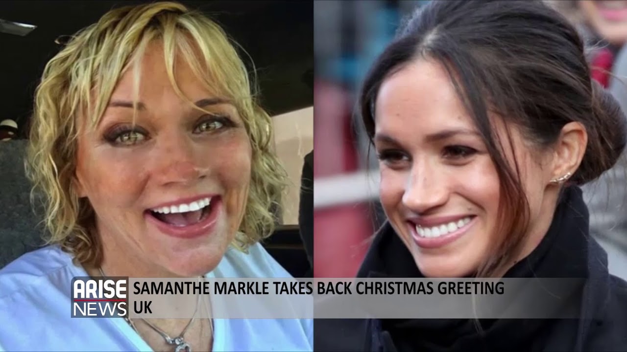 Samantha Markle had a few words to say to sister Meghan on Christmas Day