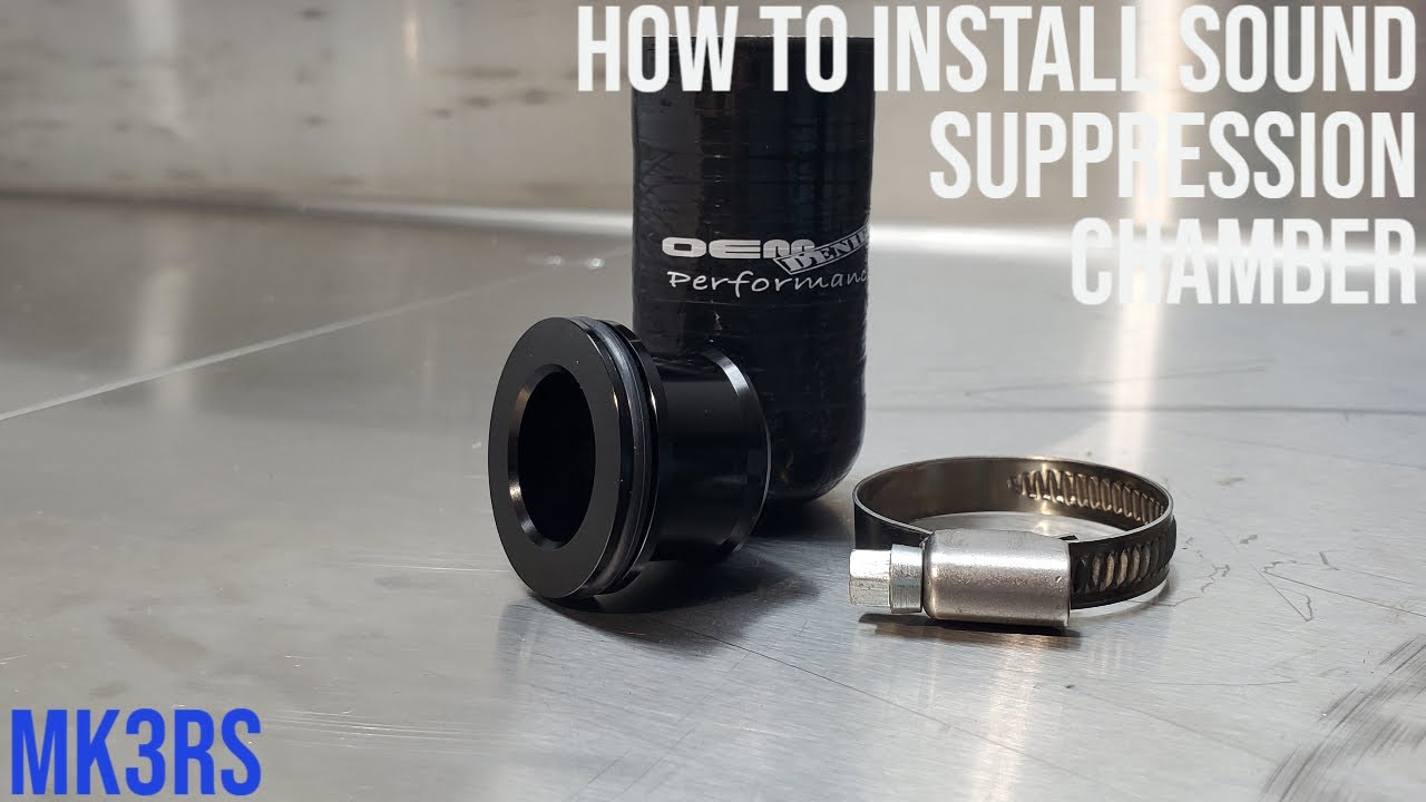 How to install Sound Suppression chamber for RSMK3 by OEM Denied Performance