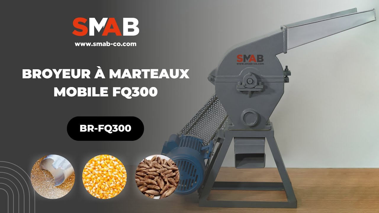 Broyeur à marteaux mobile FQ300