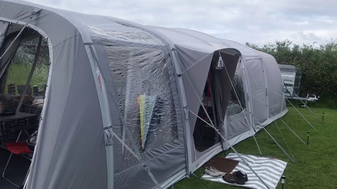 Vango Anantara Set Up with Front Awning 2019