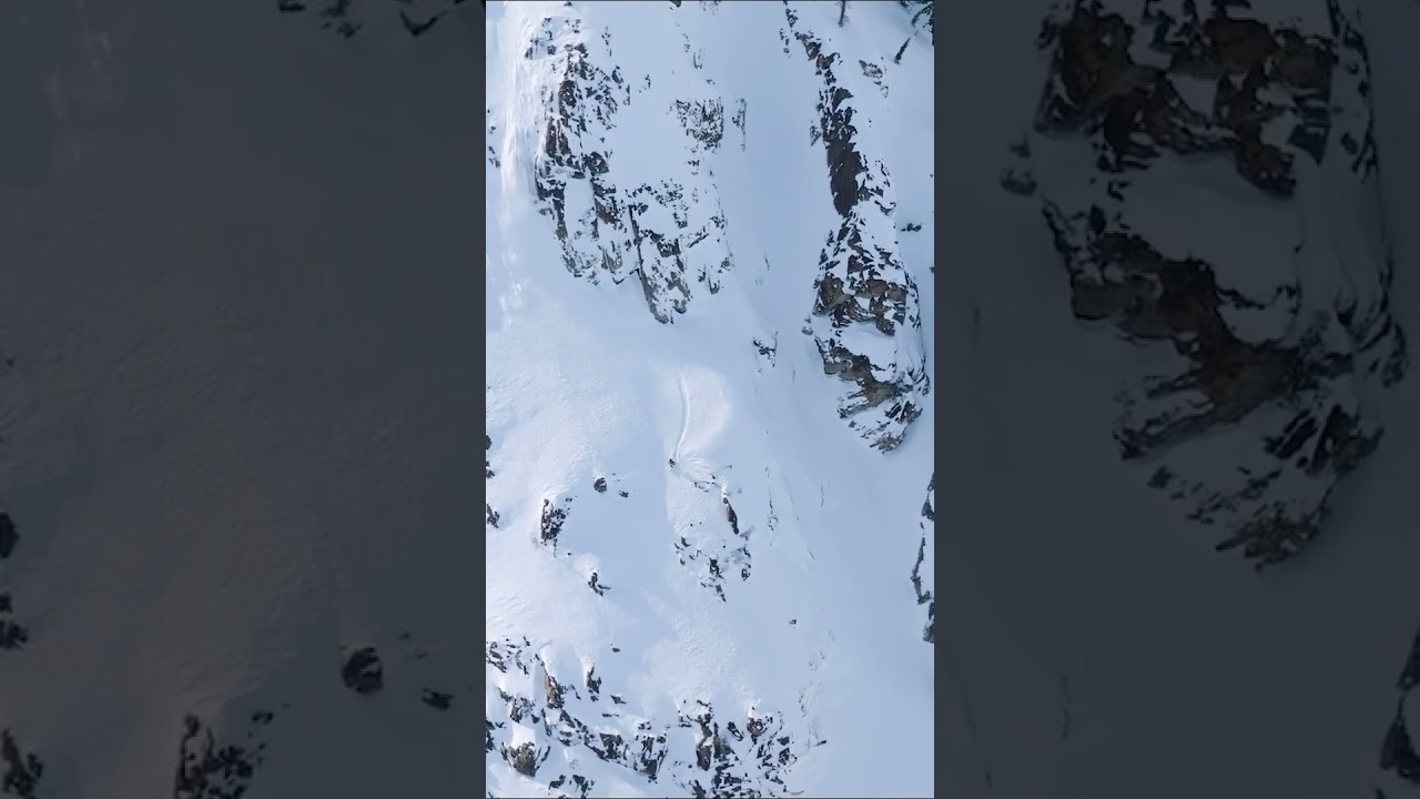 Jeremy Jones rides a new line in the Tahoe backcountry
