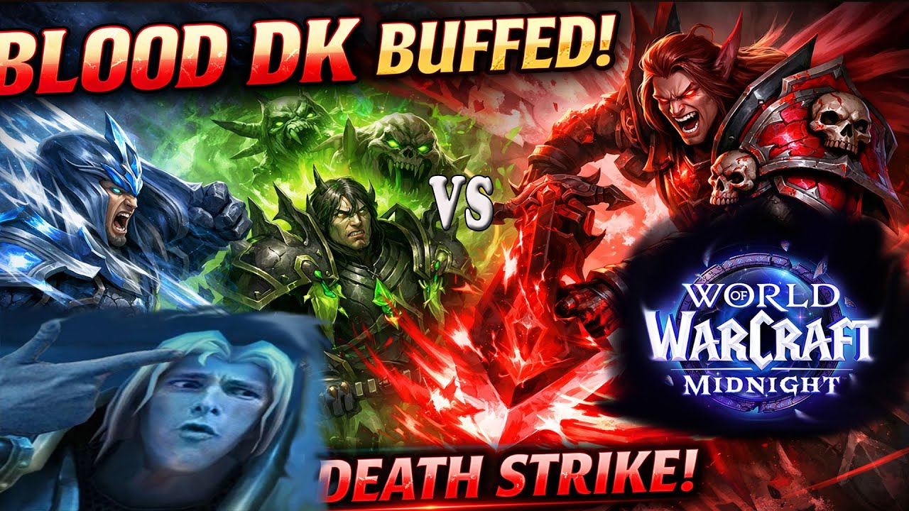 Blood DK just got better? Death Knight Class Tuning 04.02.2026 BDK, UDK, FDK - Midnight Beta