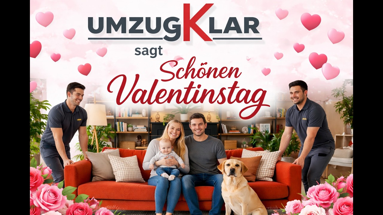UMZUGKLAR sagt schönen Valentinstag ❤️ | Umziehen mit Herz | Wien 2026