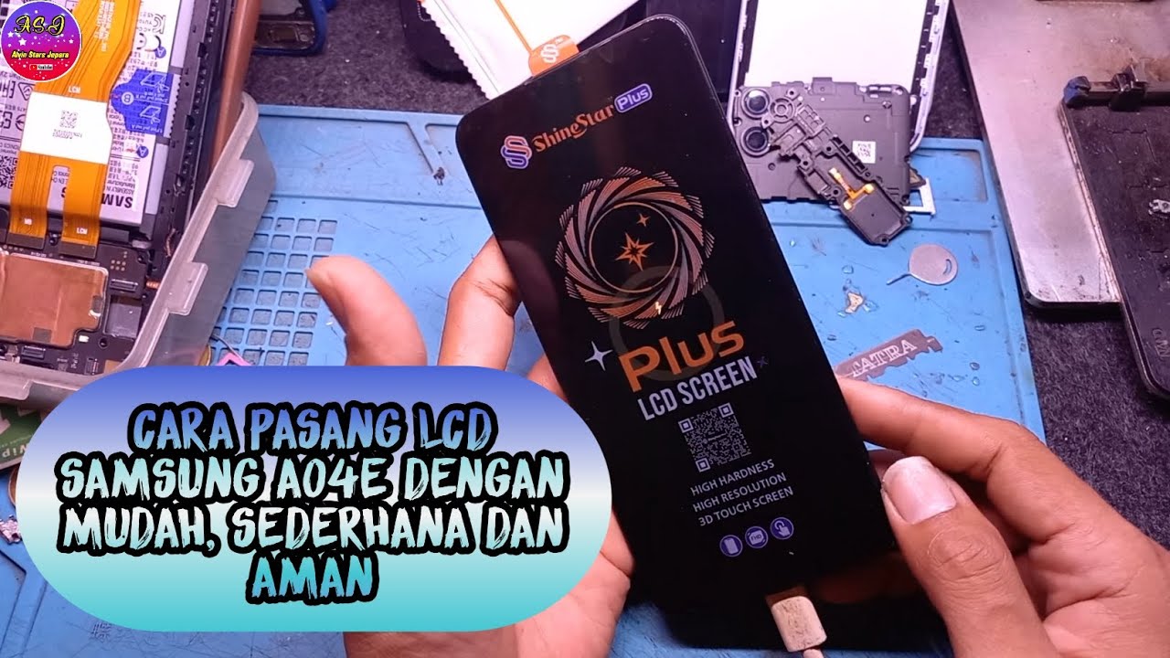 CARA PASANG LCD SAMSUNG A04E DENGAN MUDAH,SEDERHANA,DAN AMAN‼️