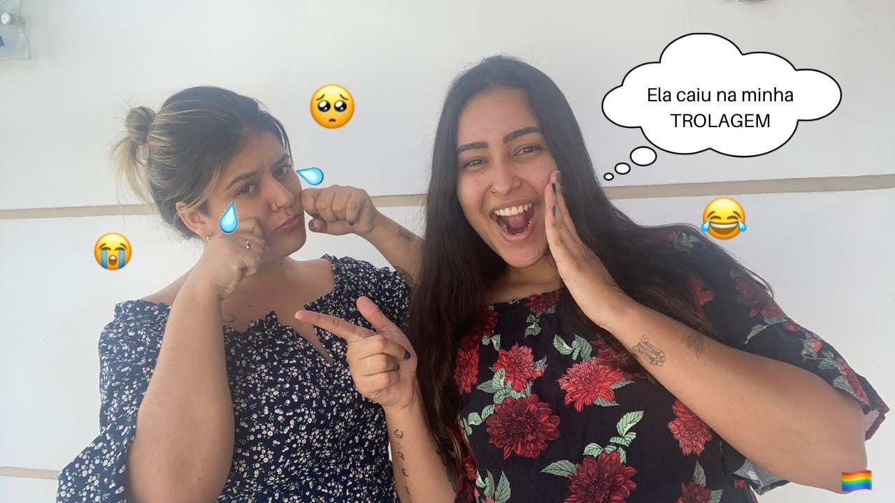 TROLANDO MINHA NAMORADA*A VINGANÇA* #lgbt🏳️‍🌈