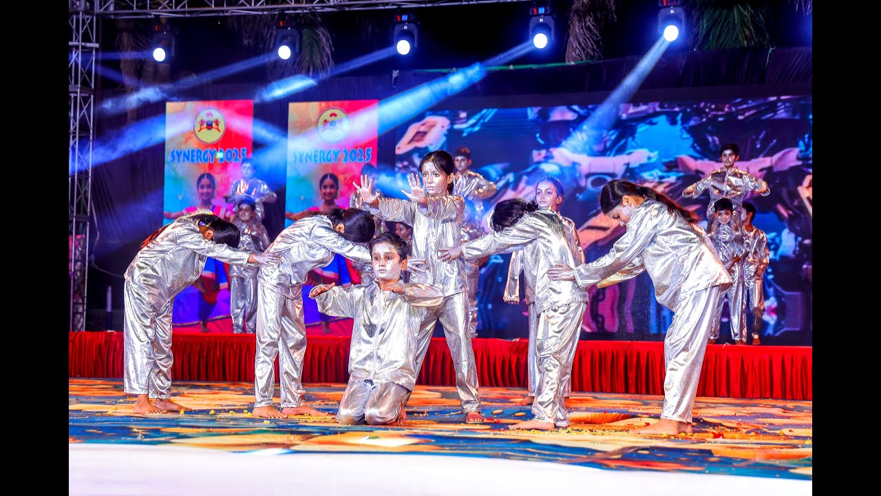 Annual Day Synergy 2025   I   ROBOTIC DANCE