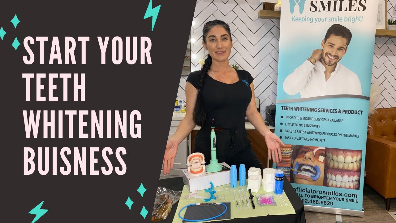 Everything you need to start your Teeth Whitening business.