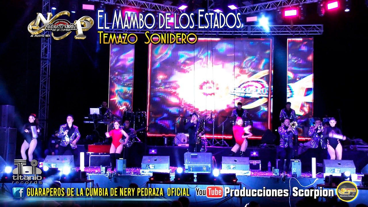 El Mambo de los Estados 🌎 Nery Pedraza y los Guaraperos de la Cumbia en Vivo 🎙️ EL DE LA RUMBA SOY 👑