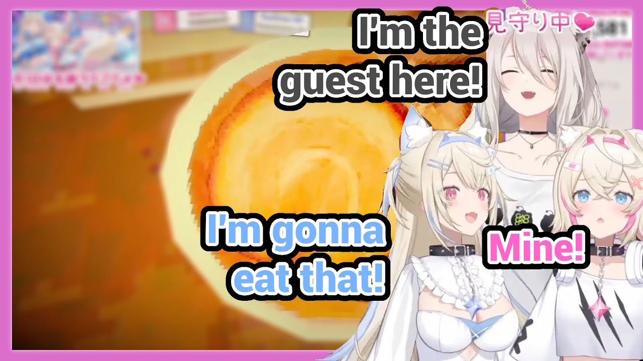 Fuwamoco Fighting Over Ramen Toppings with Botan in Their First Collab!!!