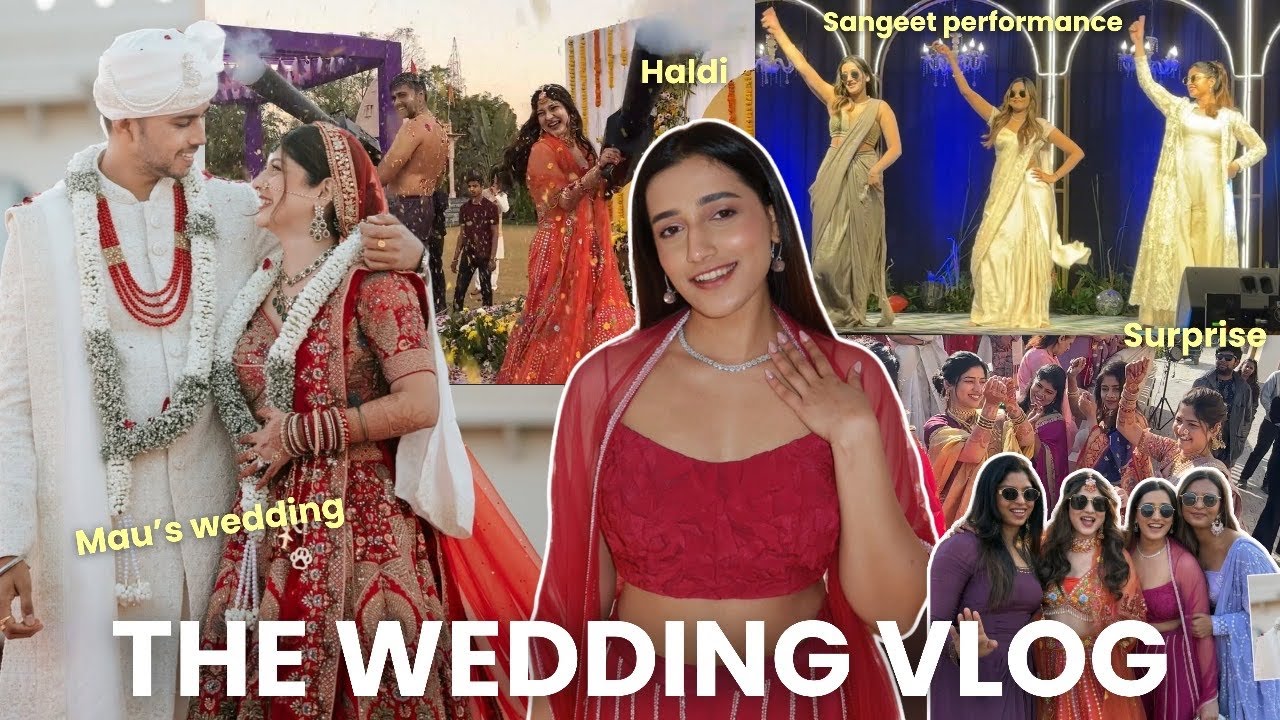 ⁠@Manasimau&lsquo;s *WHOLESOME* Wedding Vlog&hearts;️🥹 | Aashi Adani