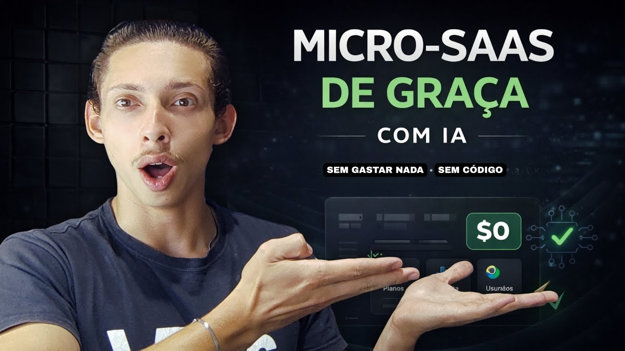 ESSE MÉTODO CRIA UM MICRO-SAAS DE GRAÇA COM IA