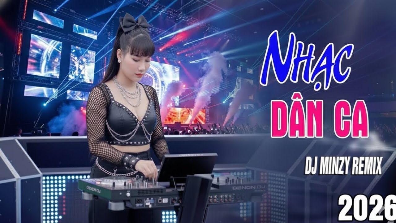 LK NONSTOP NHẠC DÂN CA REMIX - LK TÌM EM CÂU VÍ SÔNG LAM, QUÊ ƠI REMIX DJ MINZY 2026