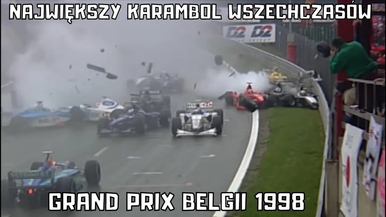 BELGIA 1998 - Legendarna demolka. Najlepszy wyścig lat 90 XX wieku?