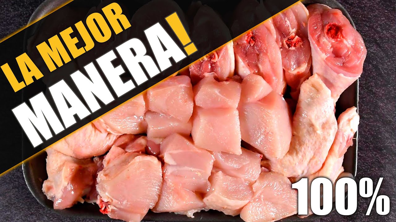 COMO TROCEAR POLLO ENTERO PARA PAELLA ✅