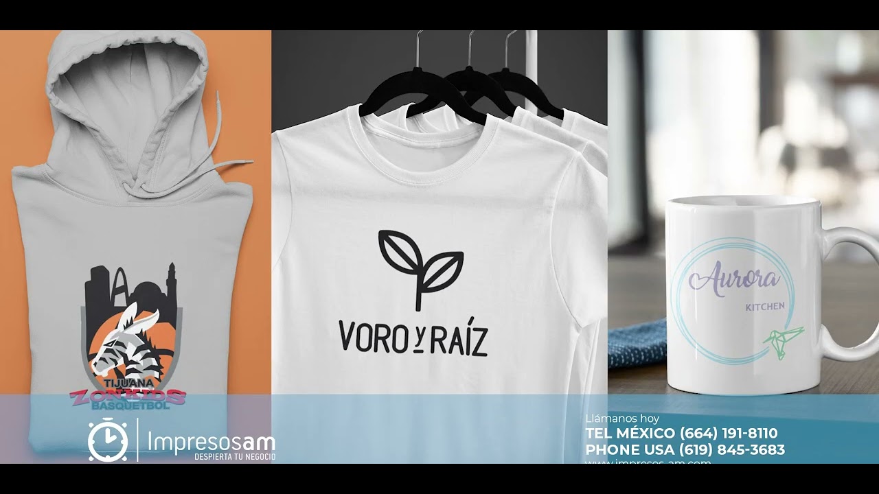 Promotional video for Impresos Am