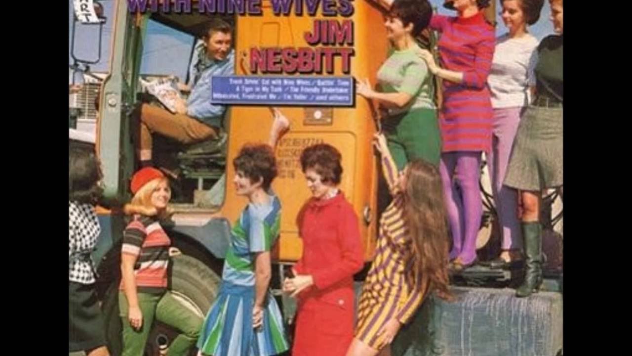 Jim Nesbitt - Truck Drivin' Cat With Nine Wives 1968 Trucker Songs