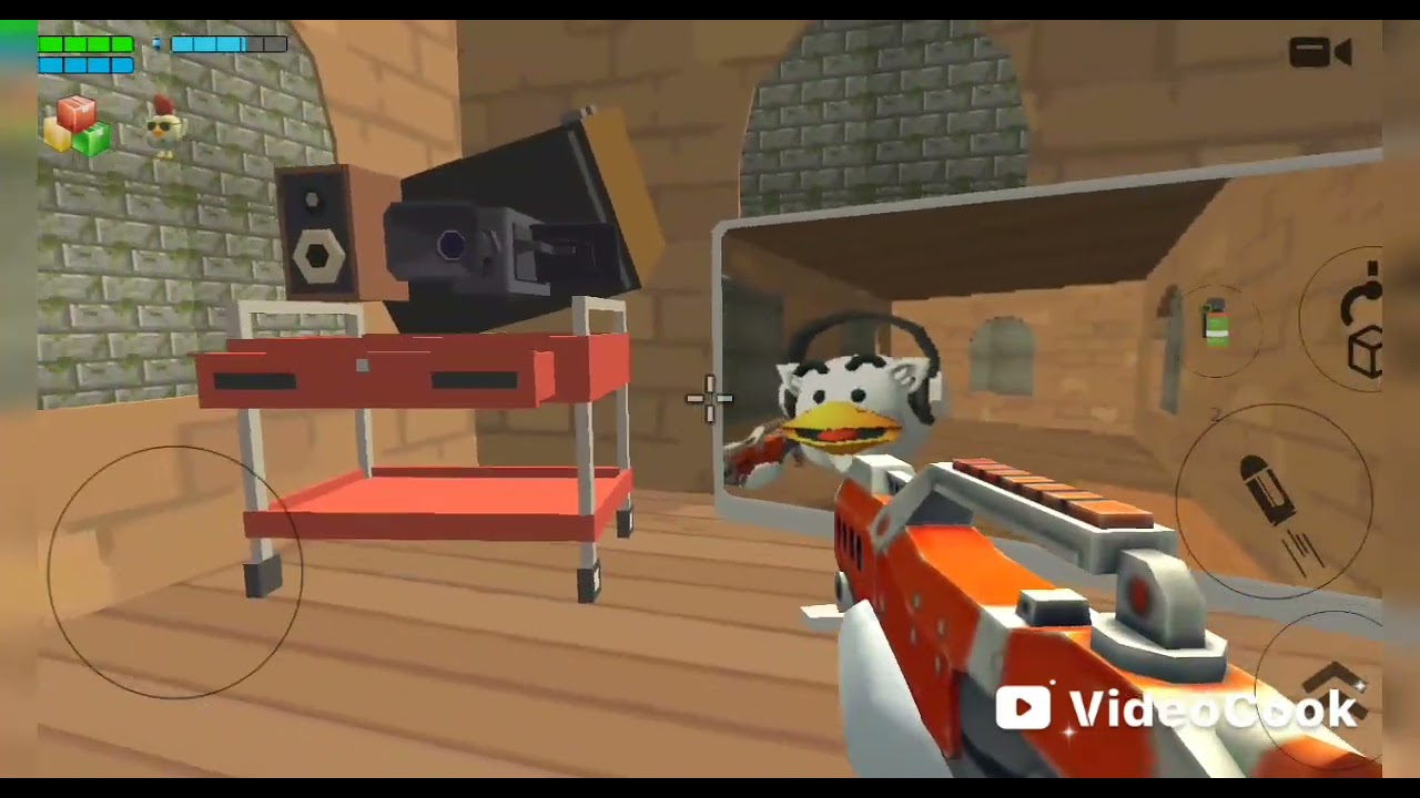 Санс призывает гробовщика !!!! Chicken gun