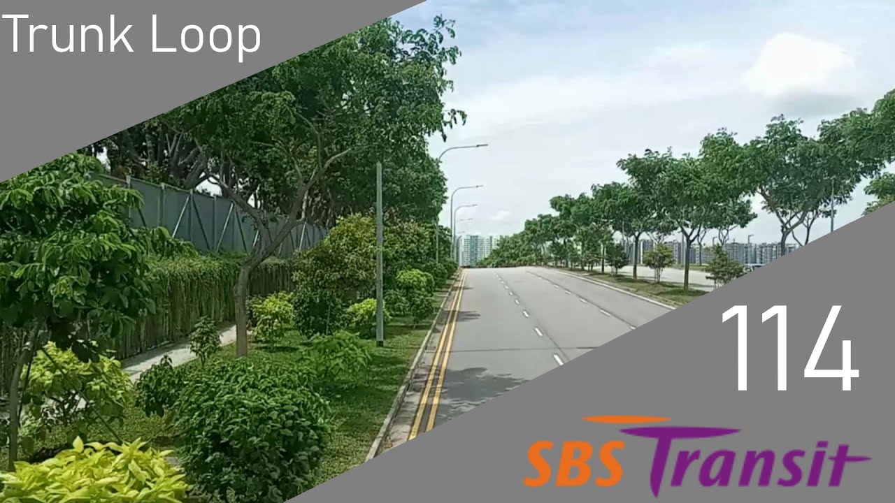 [ARCHIVED] Singapore SBS Transit Trunk Bus Service 114 Route Visual