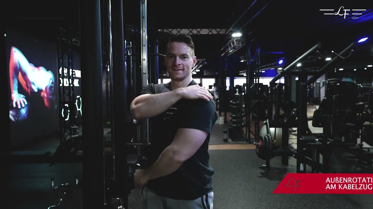 💪 Außenrotation am Kabelzug – Hintere Schulter gezielt trainieren!