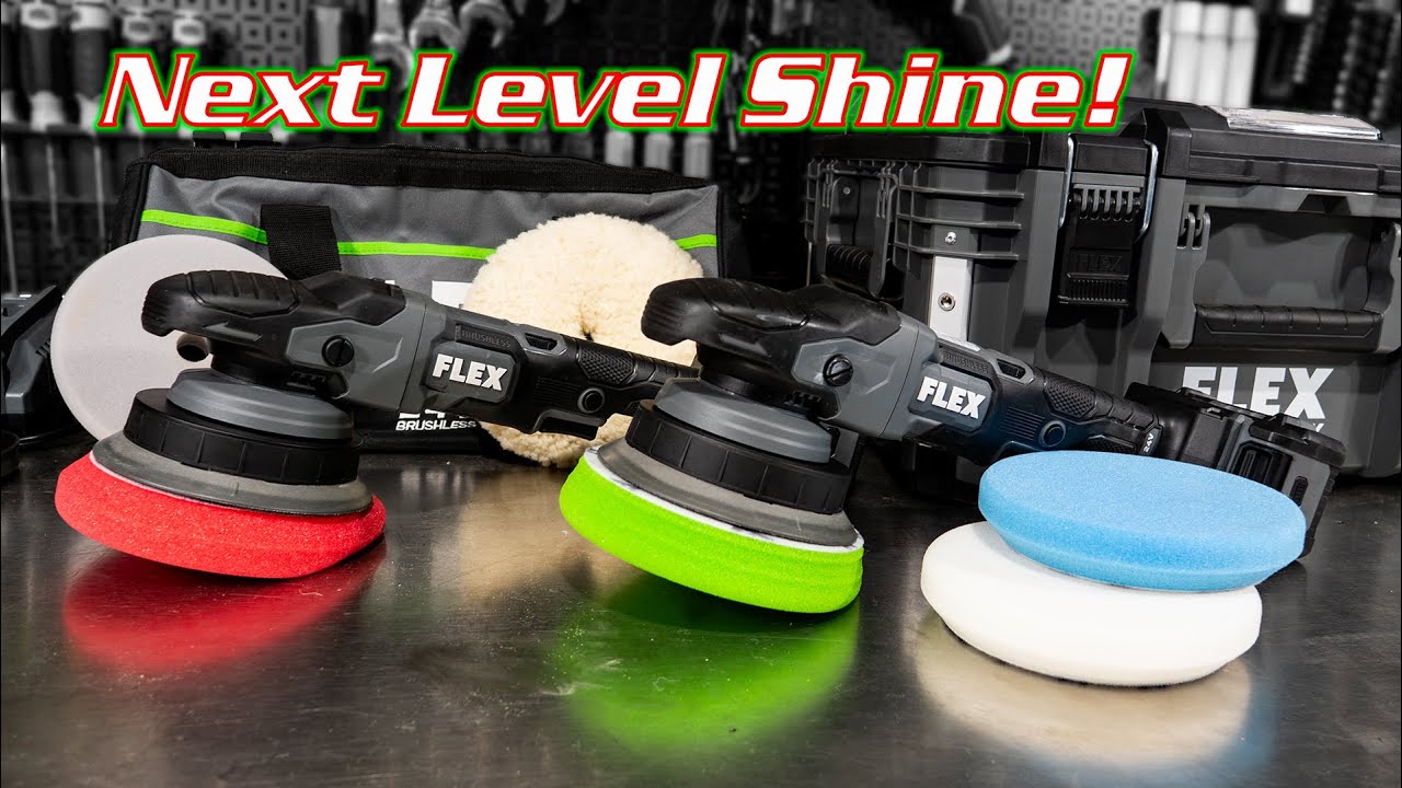 Полировальные машины и диски FLEX 24V &mdash; новый уровень блеска!