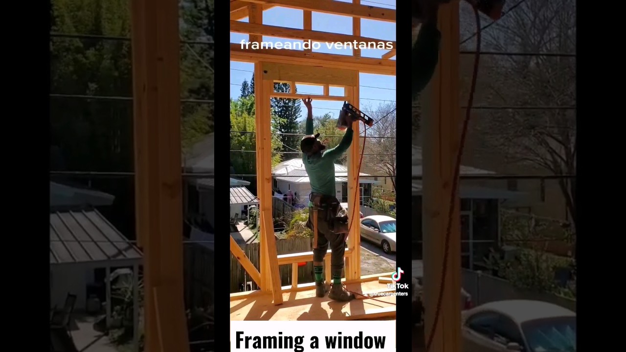 How to Frame a Window Opening (and why it matters)
