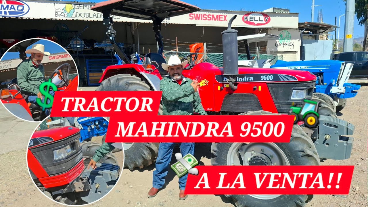 TRACTOR MAHINDRA 9500 🚜(AÑO 2019) 💸 A LA VENTA!!, 💸 Tienda de Agroinsumos Camperos