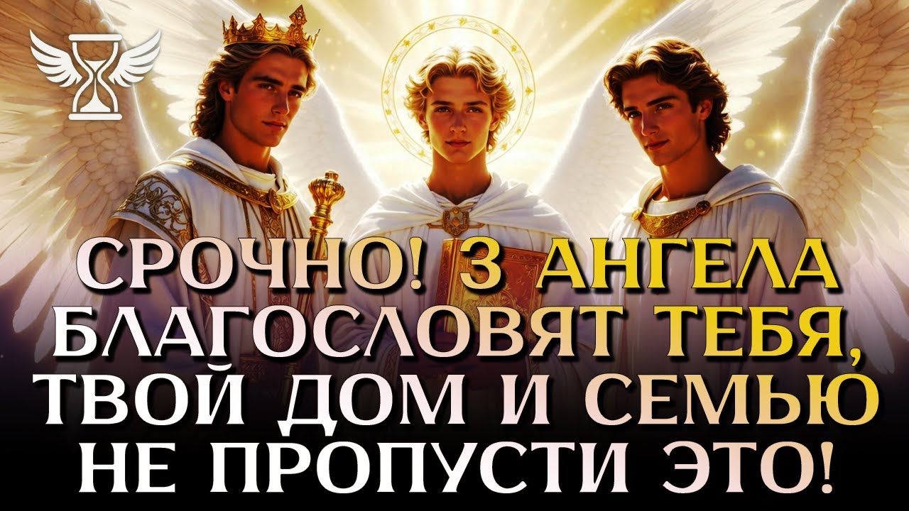 👆 ТРИ АРХАНГЕЛА: ЭТО ПОСЛАНИЕ ПРИХОДИТ ТОЛЬКО 1 РАЗ! ПРОЙДЕШЬ МИМО — ВСЁ ПОТЕРЯЕШЬ!