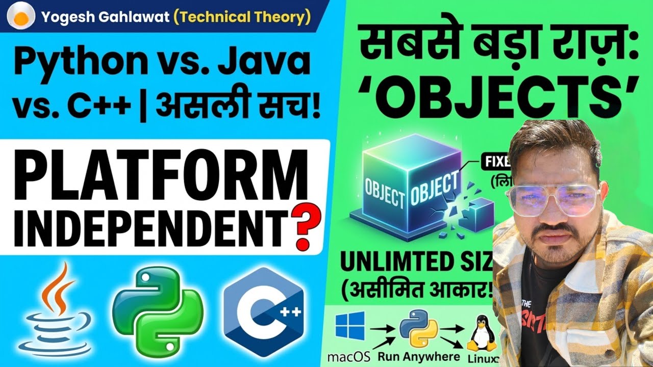 Data Types ki Asli Sachai 🤯 | Why Python is Platform Independent? | Technical Theory