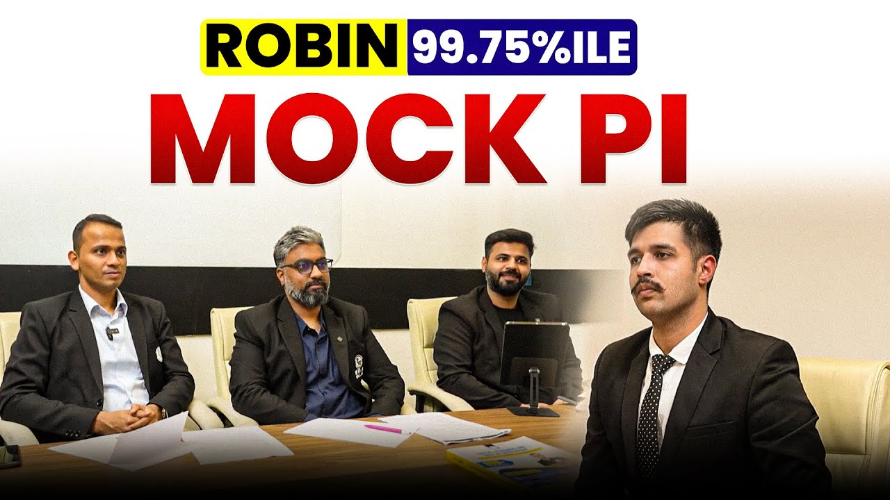 CAT 99.75 Percentile MBA Interview | Real PI Experience | MBA Wallah