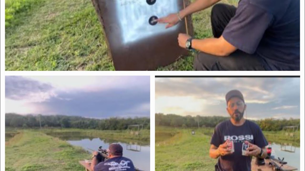 17 HMR vs 7122 Magnum. olha o que essas duas máquinas fizeram.😶😶