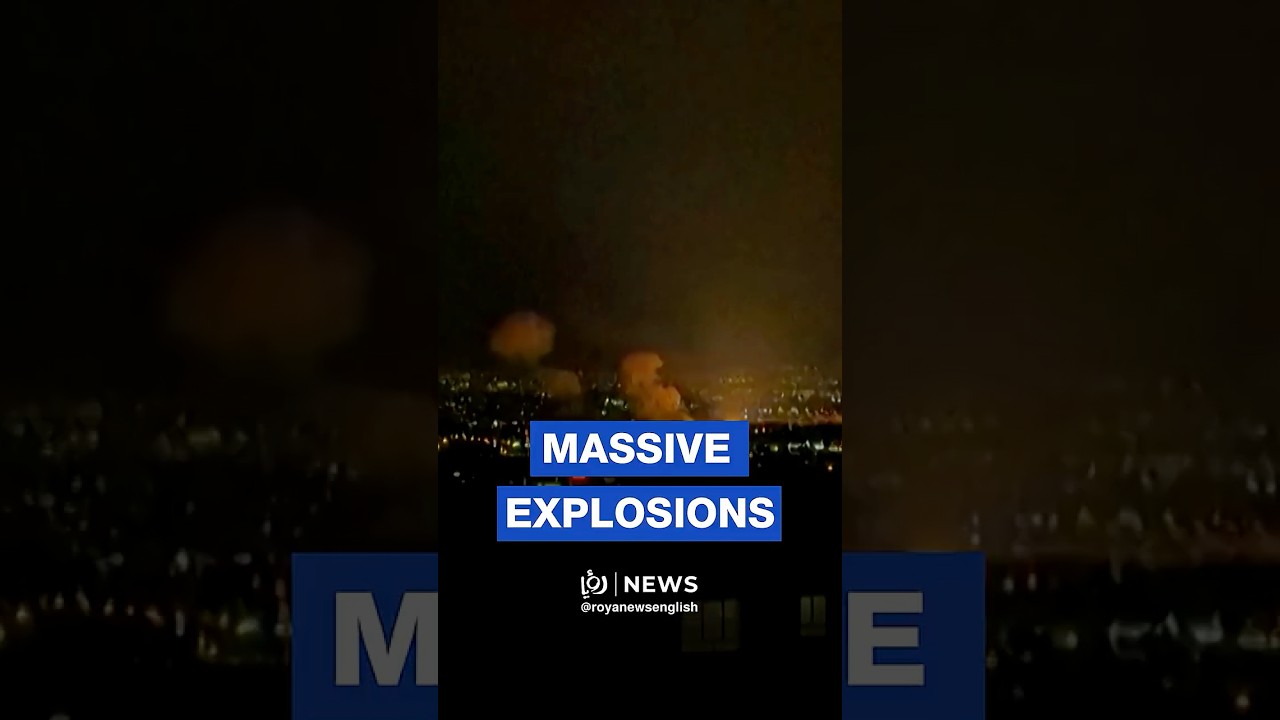 New airstrikes hit Tehran, massive explosions reported