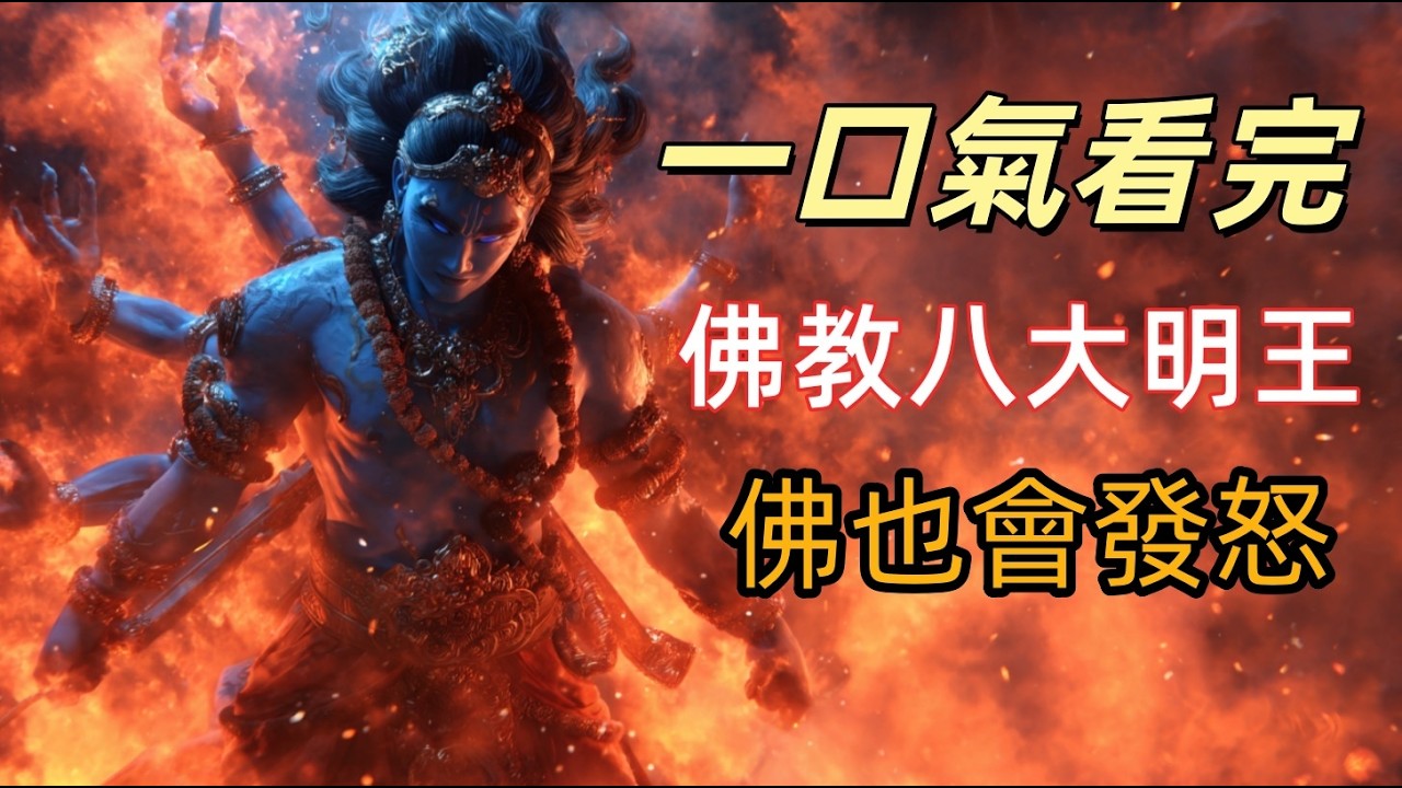 他們不是惡神，而是佛陀最危險的形態！佛教八大明王究竟有多強？ |吞佛入腹、腳踏天神！八大明王神話為何如此狂暴？ |佛也會「發怒」？八大明王，才是佛法最狠的一面