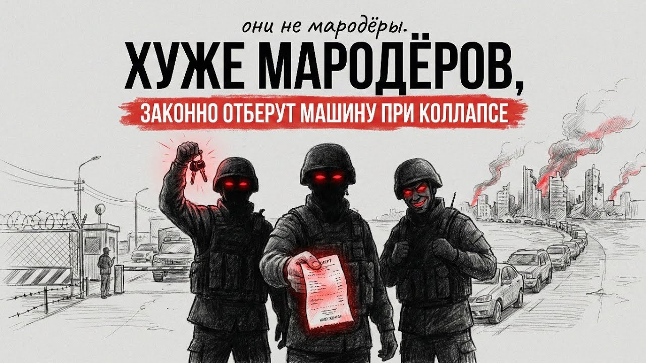Хуже мародёров. Как у тебя ЗАКОННО отберут машину при КОЛЛАПСЕ