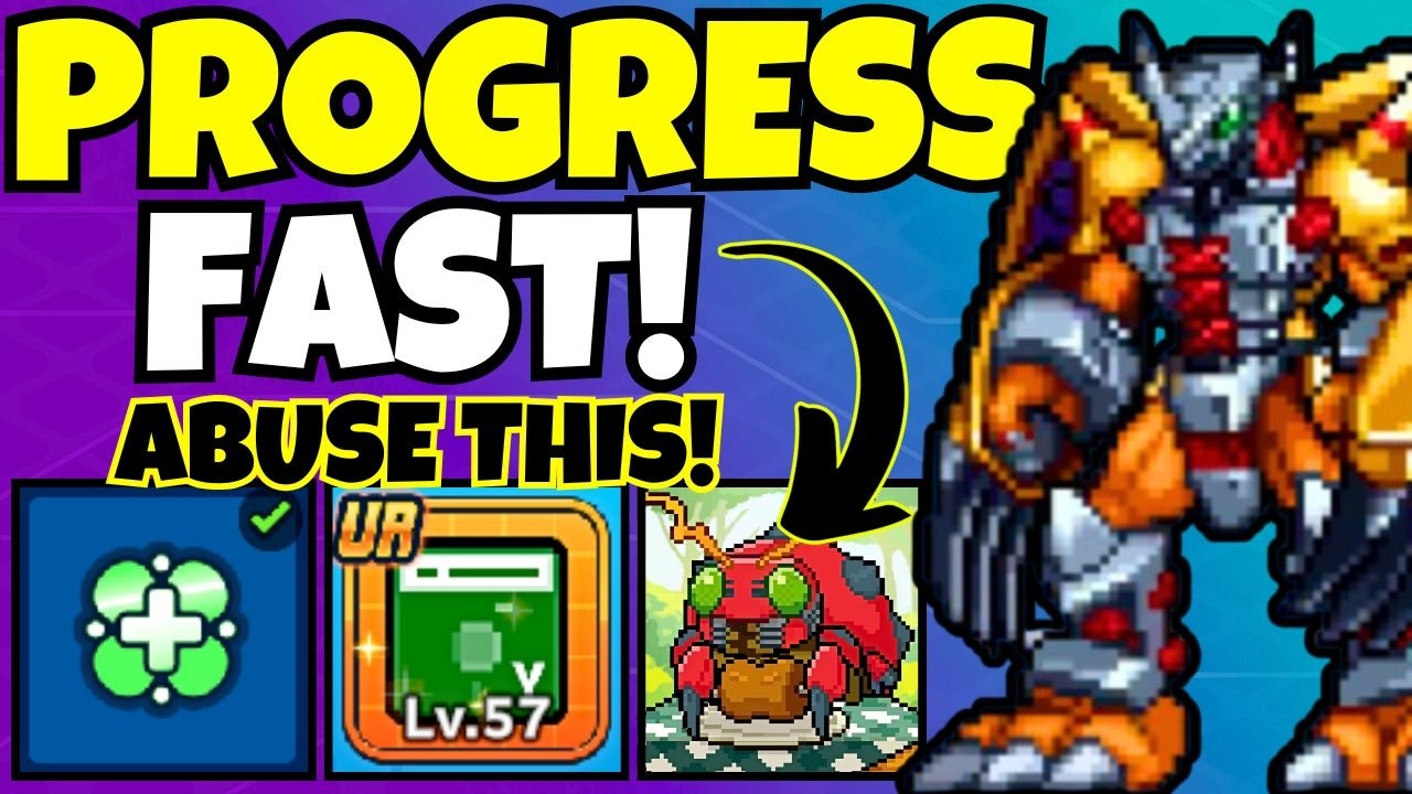 Best Tips To PROGRESS FAST!!! [Digimon UP]