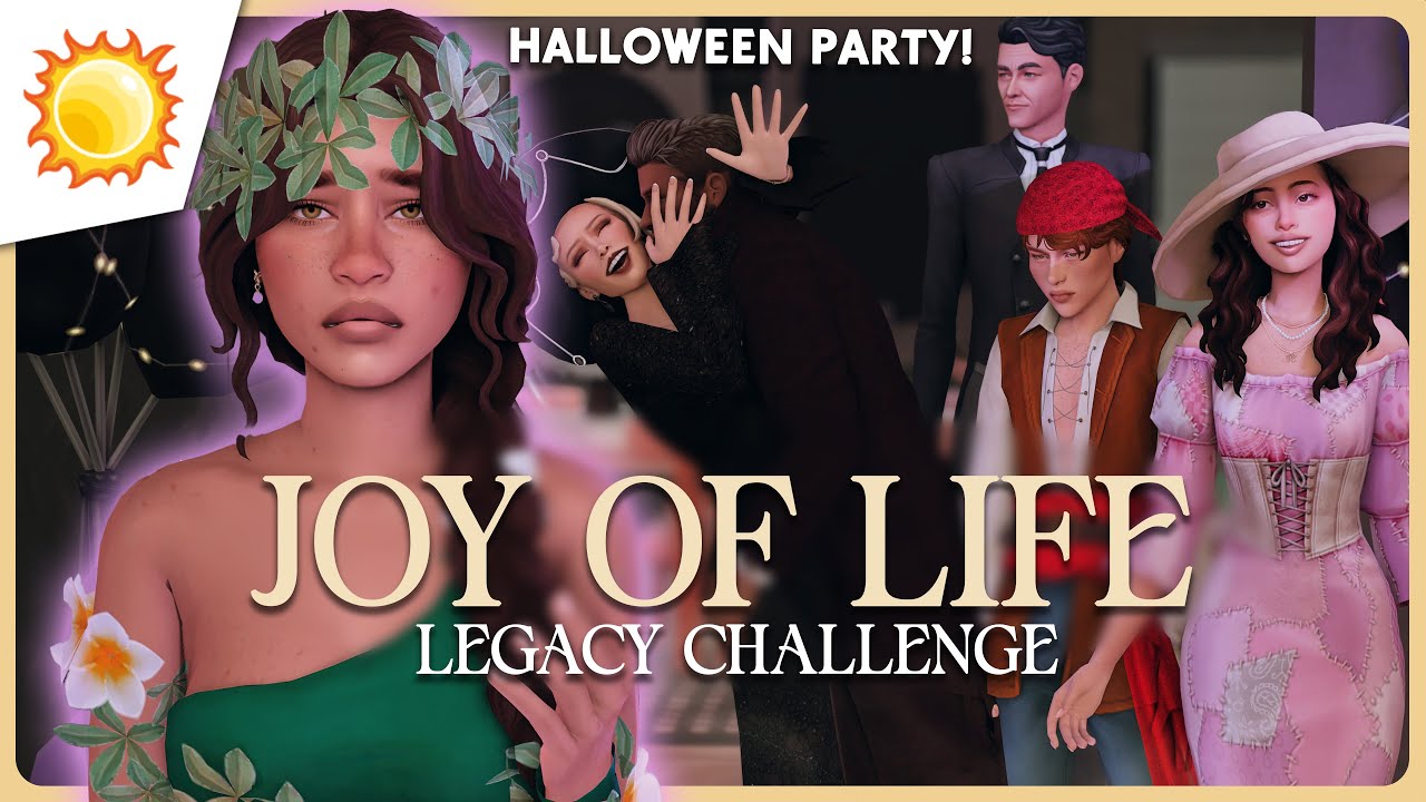 This is what happens when you throw a Halloween birthday party in The Sims 4 🎃