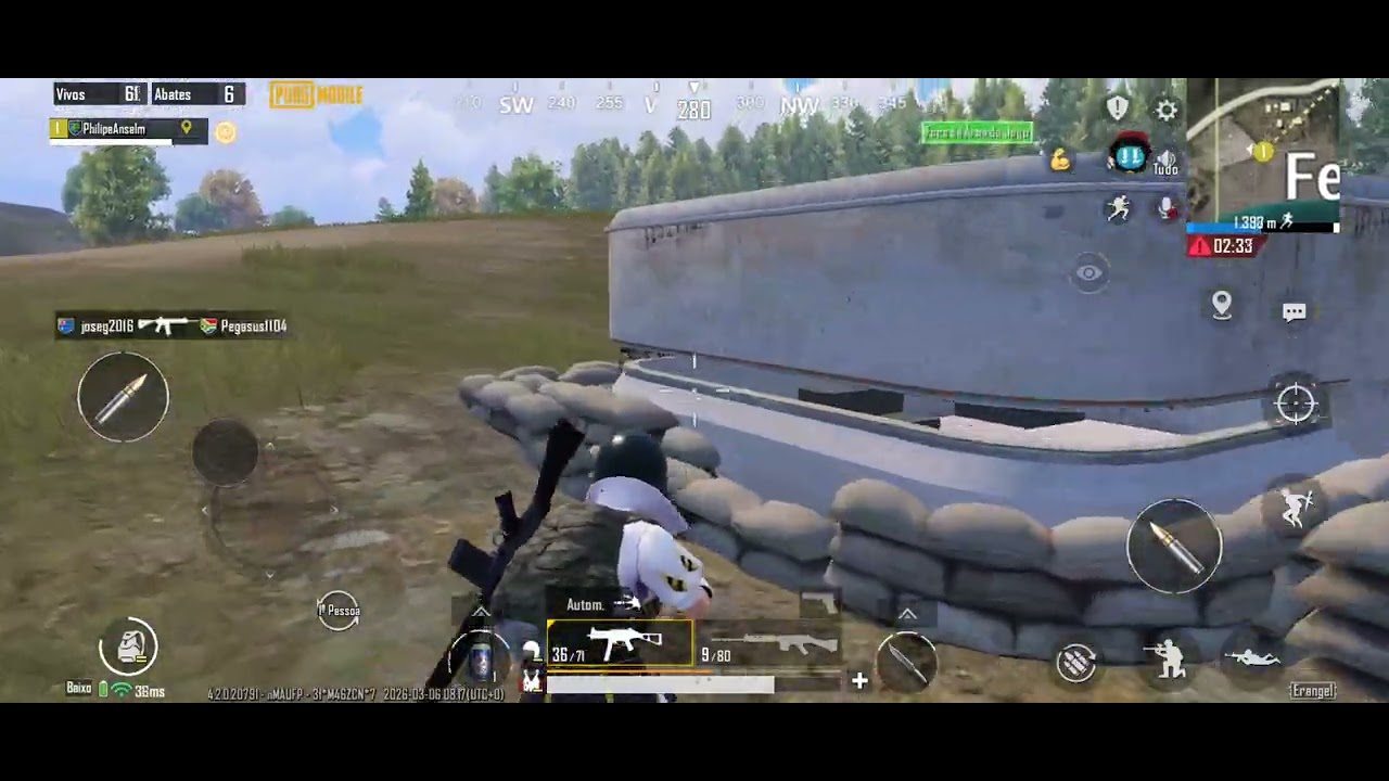 Jogando PUBG pela primeira vez achei fácil  :) 1