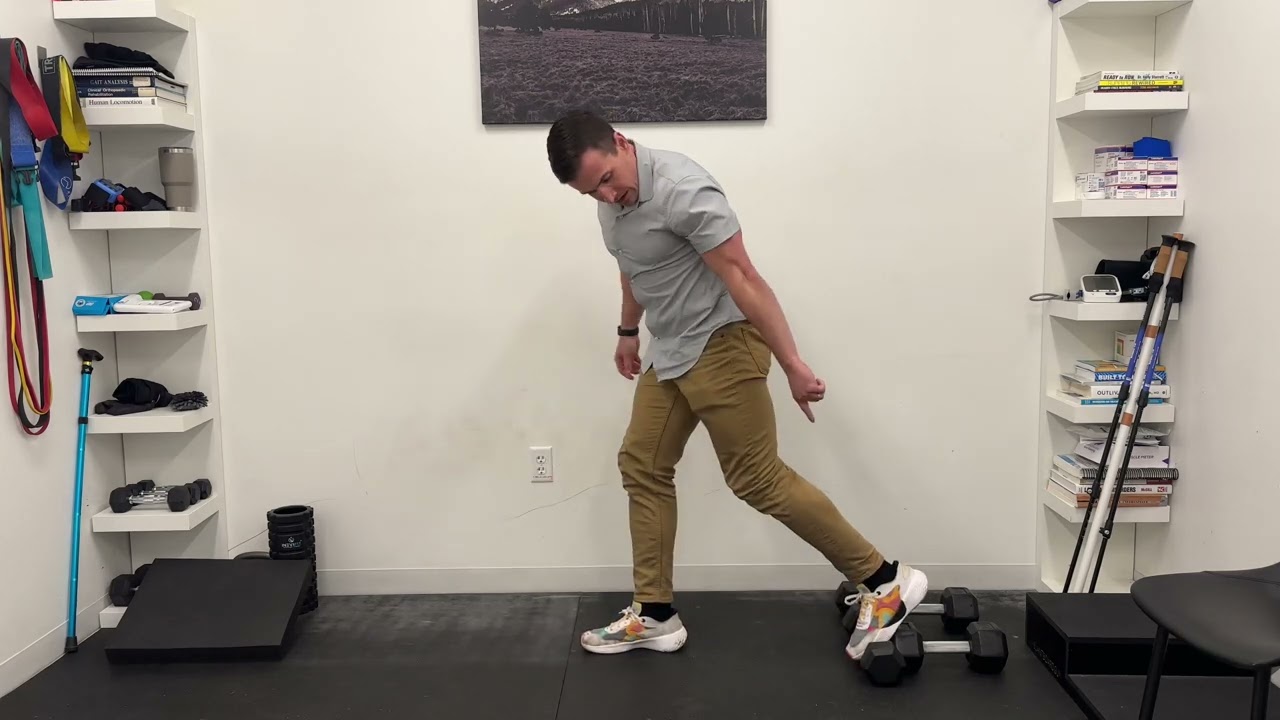 Reduce big toe pain in planks, pushups, calf raises, and lunges with dumbbells 