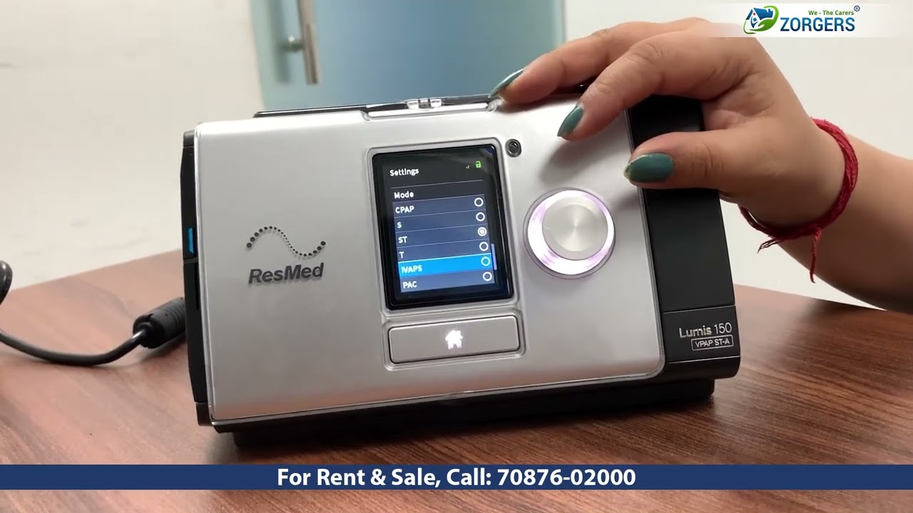 Detailed Functioning of Resmed Lumis 150 BiPAP