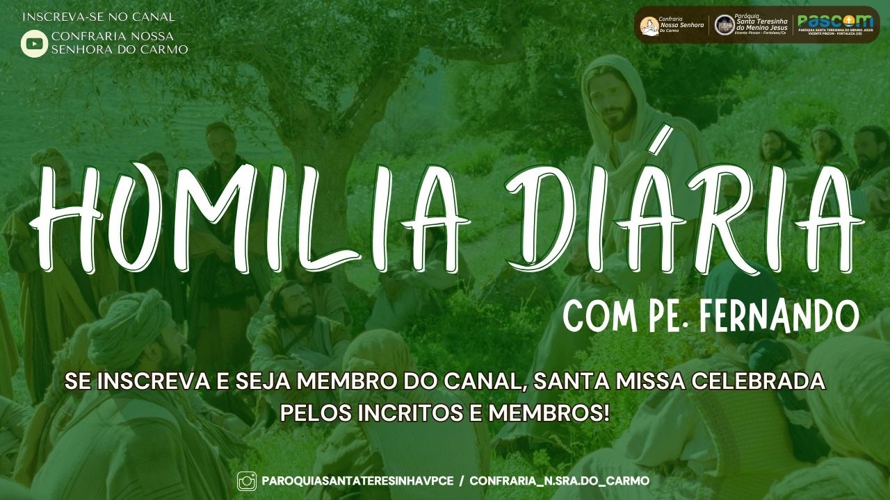 HOMILIA DIÁRIA - PE. FERNANDO