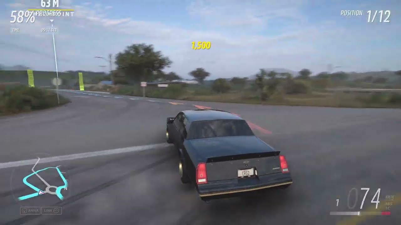Forza Horizon 5 Gameplay / 1988 Chevrolet Monte Carlo Super Sport / 4K