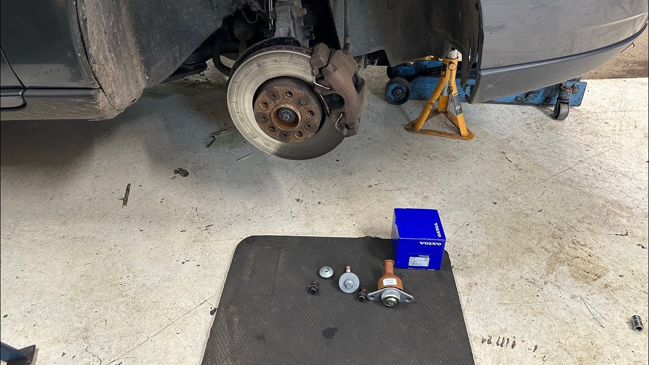 Volvo V70/S60/S80/XC90 Front Ball Joint Replacement How To DIY